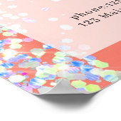 Reclamebrochure met de moderne peklade voor de ser poster (Hoek)