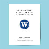 Reclamebrochure voor afstuderen flyer