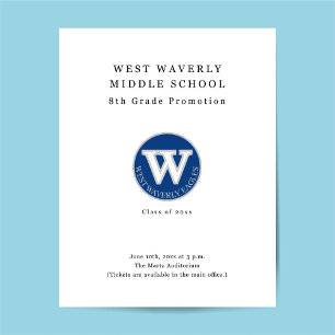 Reclamebrochure voor afstuderen flyer