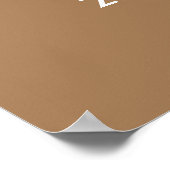 Reclamebrochure voor Estate Marketing Agent Poster (Hoek)