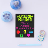 Reclamebrochure voor grafische ontwerpen voor wink flyer (Enkel)