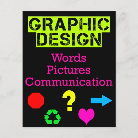 Reclamebrochure voor grafische ontwerpen voor wink flyer (Voorkant)