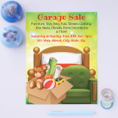 Reclamebrochure voor verkoop in garage flyer (Enkel)