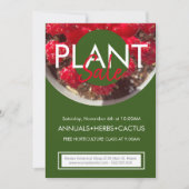 Reclamebrochure voor verkoopscactus plant kaart (Voorkant)