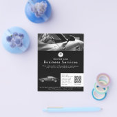 Reclamefolder Auto Detailing Autoreiniging Flyer (Enkel)