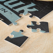  reclamehandleiding voor Cream Woman Blond Hair Legpuzzel (Zijkant)