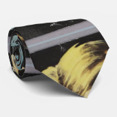  reclamehandleiding voor Cream Woman Blond Hair Stropdas (Opgerold)