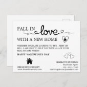 Reclamehouder Valentijnsdag Feestdagenkaart (Voorkant / Achterkant)