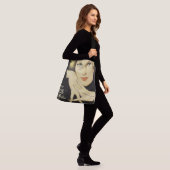  reclameportret Woman Blond Hair Crossbody Tas (Op model)
