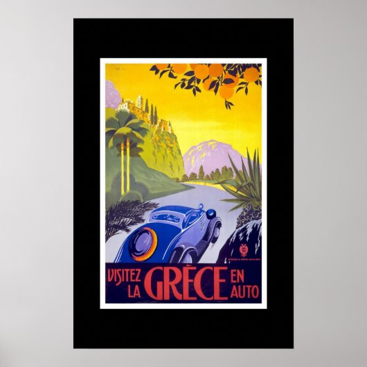 Reclameposter Griekenland 2 Poster (Voorkant)