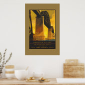 Reclameposter New York Central Lines Poster (Keuken)