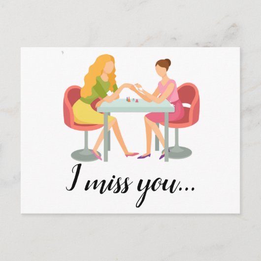 Reclamepromotie voor Nail-tech/Estheticien Briefkaart (Voorkant)