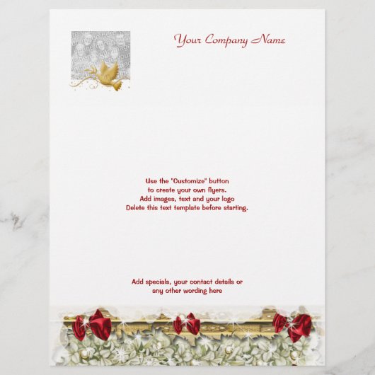 Reclamepromoties op flyer-sjabloon flyer (Voorkant)