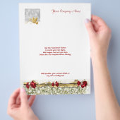 Reclamepromoties op flyer-sjabloon flyer (Hand)