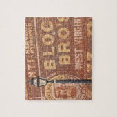 Reclames aan de zijkant van het gebouw legpuzzel (Verticaal)