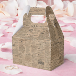 Reclames uit het verleden, NY 1856 Favor Box Bedankdoosjes
