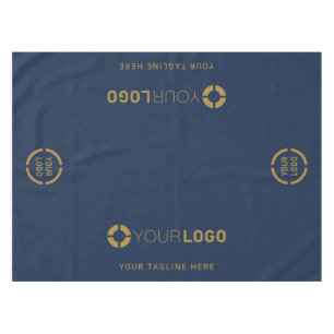 Reclamescherm van Navy Custom Company Logo Tafelkleed