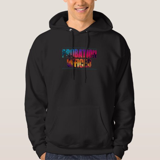 Reclasseringsambtenaar Functietitel Beroep Sunset Hoodie (Voorkant)