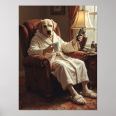 Recliner King: Coffee And Chew Poster (Voorkant)