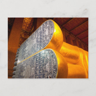 Reclining Budda, Wat Pho, Bangkok. Briefkaart