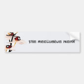Reclusieve Monk Orchid Bumpersticker (Voorkant)
