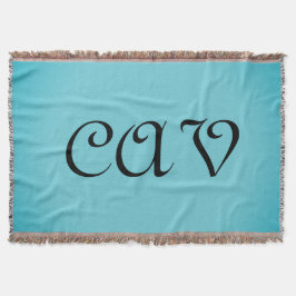 Recoleta Cornflower Blauw Deken