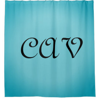 Recoleta Cornflower Blauw Douchegordijn