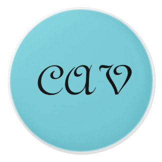 Recoleta Cornflower Blauw Keramische Knop