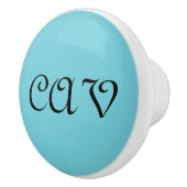 Recoleta Cornflower Blauw Keramische Knop (Rechts)