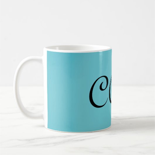 Recoleta Cornflower Blauw Koffiemok (Links)