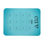 Recoleta Cornflower Blauw Magneet (Horizontaal)