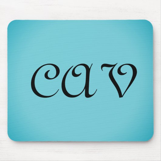 Recoleta Cornflower Blauw Muismat (Voorkant)