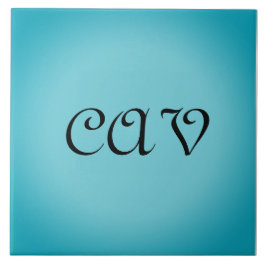 Recoleta Cornflower Blauw Tegeltje