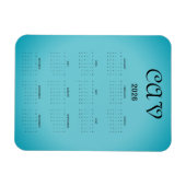 Recoleta Cornflower Blue Magneet (Horizontaal)