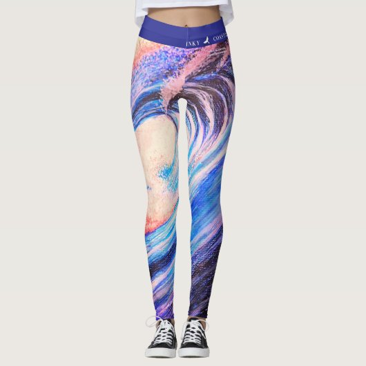 Recoleta Wave Design Leggings (Voorkant)