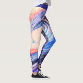 Recoleta Wave Design Leggings (Rechts)