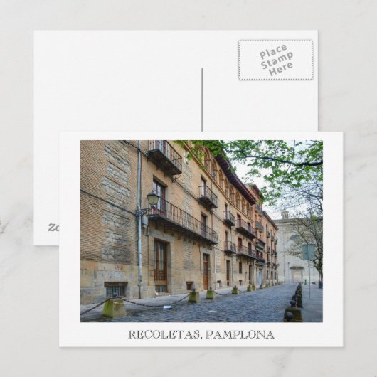Recoletas, Pamplona Briefkaart (Voorkant / Achterkant)