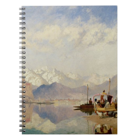 Recollecties van de Lago Maggiore, Marktdag op Notitieboek (Voorkant)
