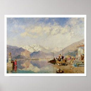 Recollecties van de Lago Maggiore, Marktdag op Poster