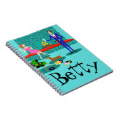  recombinant-combinatie met hond-Notitieboek Notitieboek (Rechterzijde)