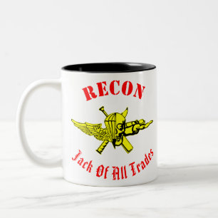 Recon Jack of All Trades ©WhiteTigerLLC.com # Tweekleurige Koffiemok