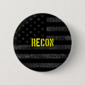 Recon Subdued American Flag Ronde Button 5,7 Cm (Voorkant)