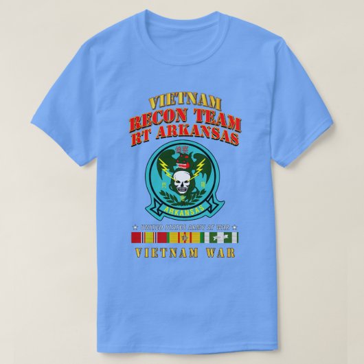 Recon Team RT Arkansas Dragon Vietnam VN SVC T-shirt (Design voorkant)