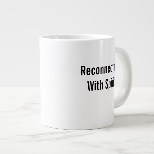 Reconnecting With Spirit Grote Koffiekop (Voorkant rechts)