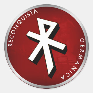 Reconquista Germanica Ronde Sticker