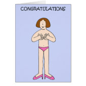 Reconstructie na borstamputatie Felicitaties Dames (Voorkant)