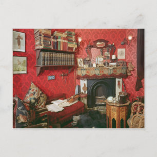 Reconstructie van de kamer briefkaart