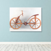 Reconstructie van het ontwerp van de da Vinci Canvas Afdruk (Insitu (Houten vloer))