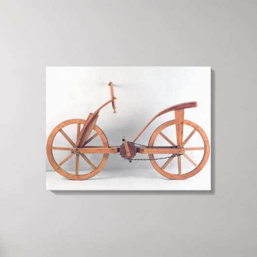 Reconstructie van het ontwerp van de da Vinci Canvas Afdruk (Voorkant)