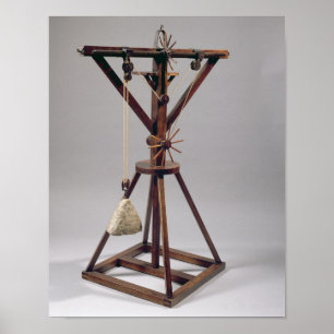 Reconstructie van het ontwerp van de da Vinci Poster